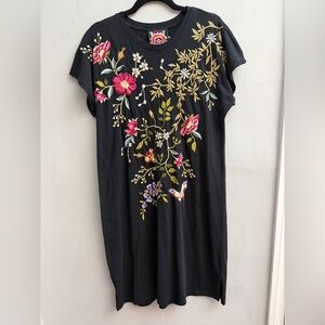 Johnny Was Embroidered Dress, Size Small